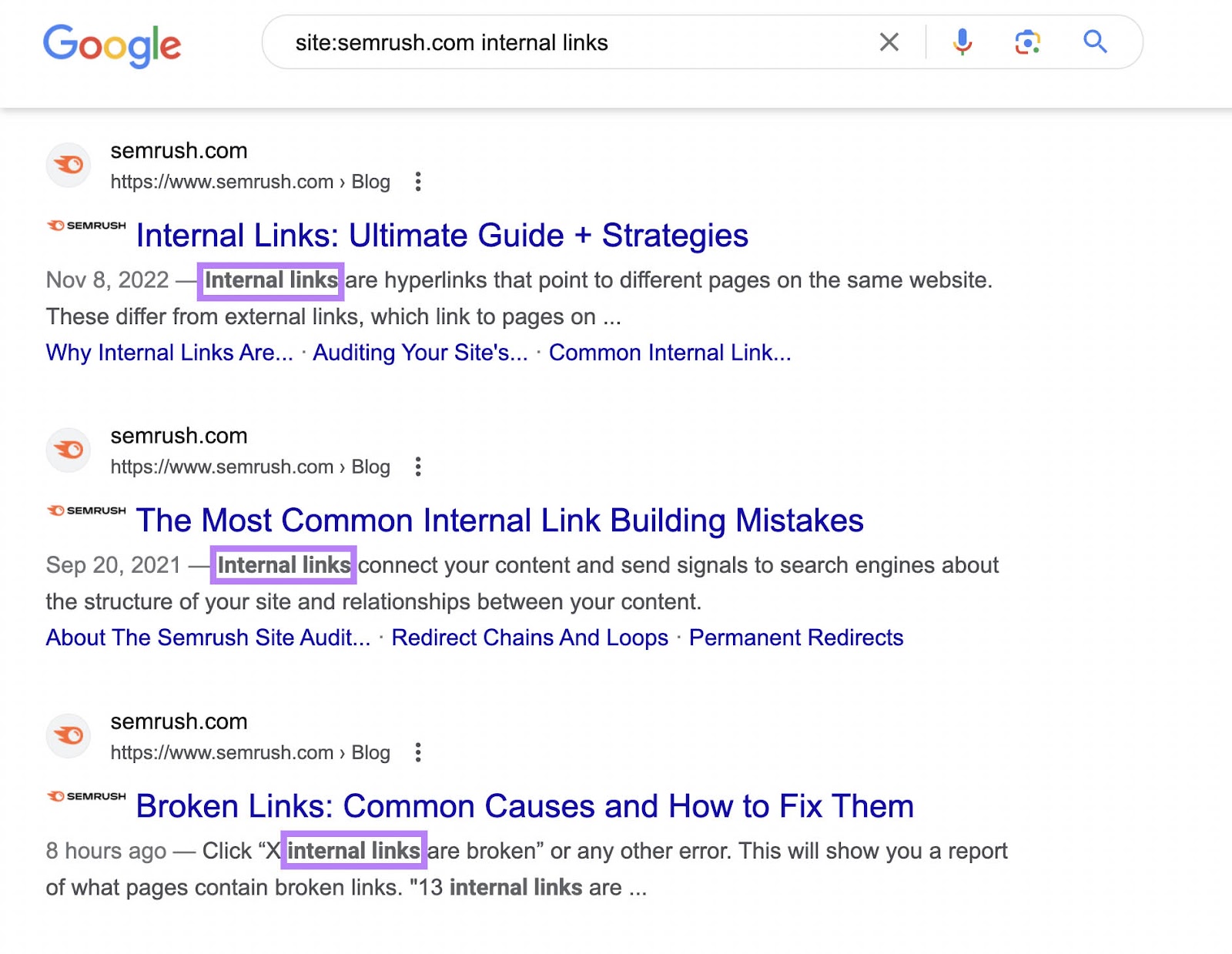 Google search results for “site:sr02.amztools.in internal links” query