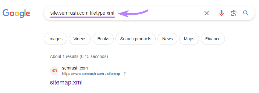 "site:sr02.amztools.in filetype:xml" entered into Google search